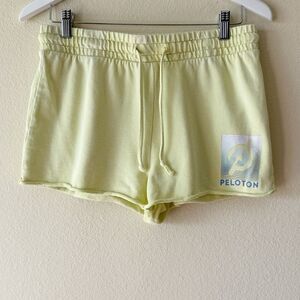 Peloton Drawstring Sweat Shorts Size Small